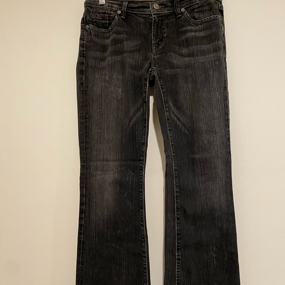 Citizens of humanity boot cut jeans.